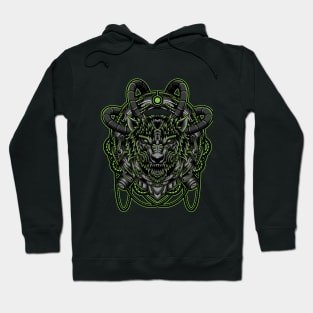 Mecha Wolf Hoodie